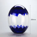 MAYSURE Egg Shaped 16oz 500ml PET Plastic Bottle for Juice Milk Tea Cup Candy Jar for Beverage Storage