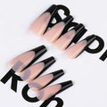 Popular Manicure Ballet ABS Full Cover Pre-designed Design Press on Nails Mixed Color 24pcs Wholesale