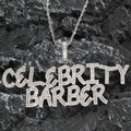 CP03 Custom Name Letters Brass Setting CZ Pendant Iced Out AAA Zircon Chain Hip Hop Necklace Jewelry Gift