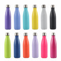 2025 new style 500ml double wall 304 stainless steel insulated vacuum cola water bottle with customized logo