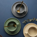 Vintage European Style Coffee Cup Set Ceramic Creative Office Water Cup Household Afternoon Tea Cup Coffee Set