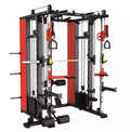Multi Functional Trainer Barbell Rack Gym Commercial Squat Rack Fitness Equipment Multi Smith Machine