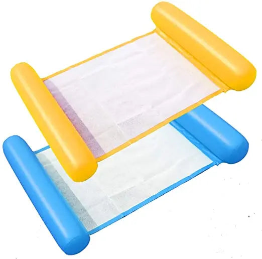 Hot Sale Quality Inflatable Floating Bed Lazy Lounge Chair Inflatable Hammock for Beach Inflatable Pool Float