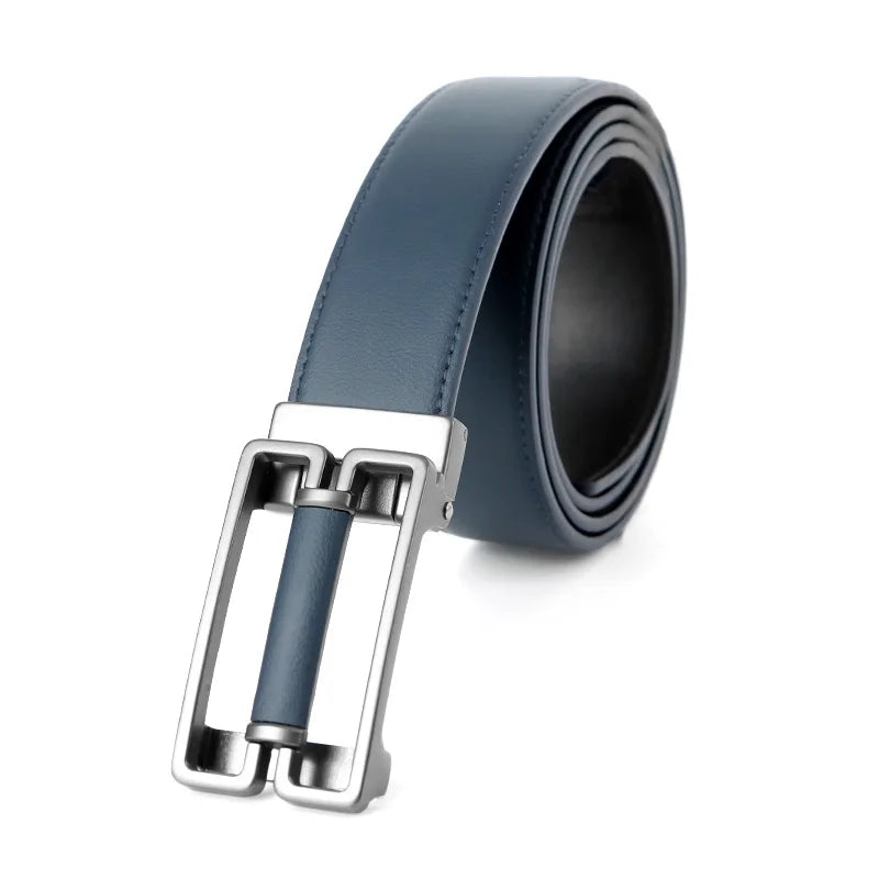 Custom Logo Designer Custom Made Man Automatic Buckle  Men Fashion Belts Jeans Casual  Leather Belts