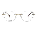 FEROCE 2022 Ready to Ship Eyeglasses Pure Titanium Rimless Frame