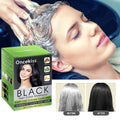 10x25ml Wholesale Nature Black Cover Gray Shampoo Hair Dyeing Color Hair Dye Shampoo