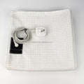 BLOCK EMF 10% Silver Fiber Earthing Sheet With Grounding Cord Keep Good Sleep Natural Health