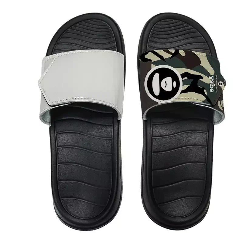 Qualisub Personalized EVA and PU Leather Slippers Sublimation Slipper Blanks Lightweight EVA slippers for Sublimation