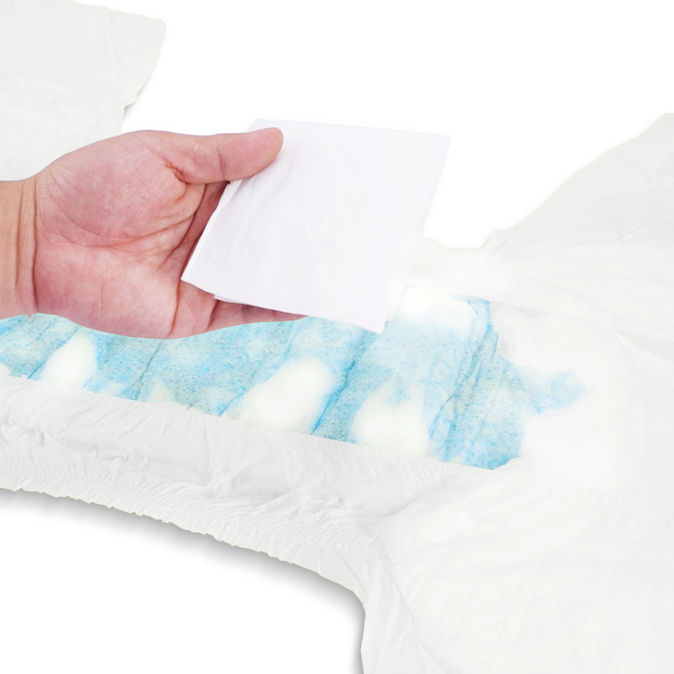Ultra Thick Disposable Adult Diaper in Bulk Printed Hospital Size XXL Large for Incontinence