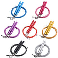 High Speed Adjustable Colorful Compete Bearing Cable Skipping Rope Aluminum Steel Jump Rope
