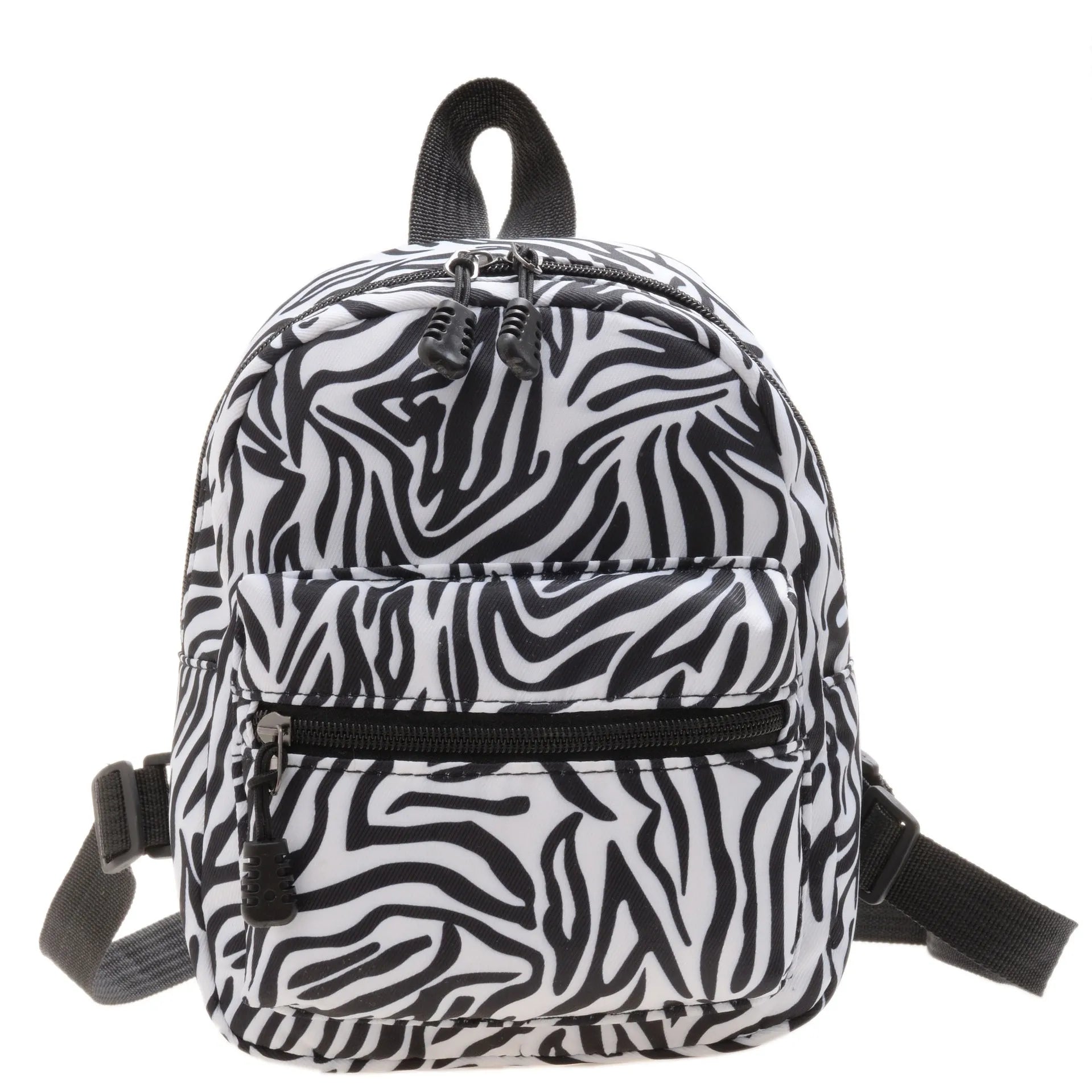 Wholesale Summer Crossbody Shoulder Nylon Backpacks Girls Women Mini School Animal zebra Leopard Print Mini  Back Packs