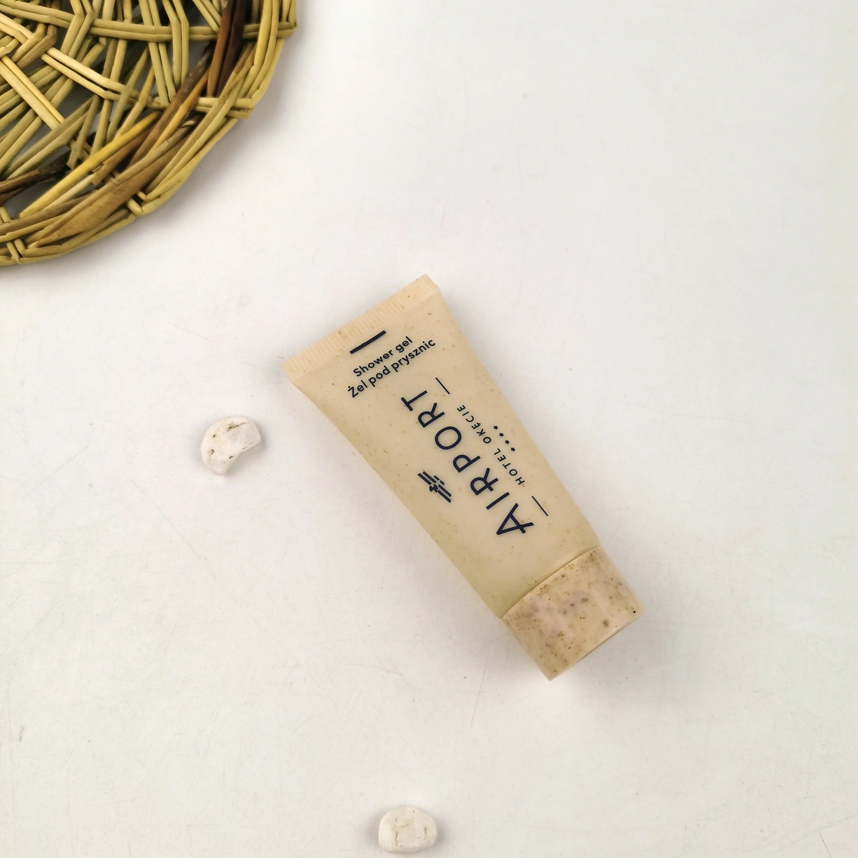 Custom Eco Friendly Biodegradable Wheat Straw Cosmetic Tube