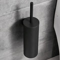 Bathroom Replacement Modern Cleaning Brush Holder Round 304 Stainless Steel Toilet Brush Freestanding 5 Year Warranty