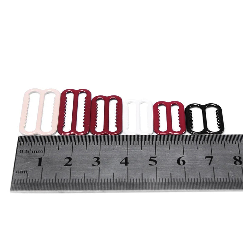 Wholesale Adjuster Nylon Coated Zinc Alloy Lingerie Ring and Slider Swimwear Hooks