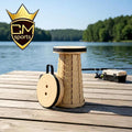 CHENGMMO SPORTS High Quality Outdoor Folding Retractable Stool Portable Fishing Chair rainbow Colorful Camping Chair
