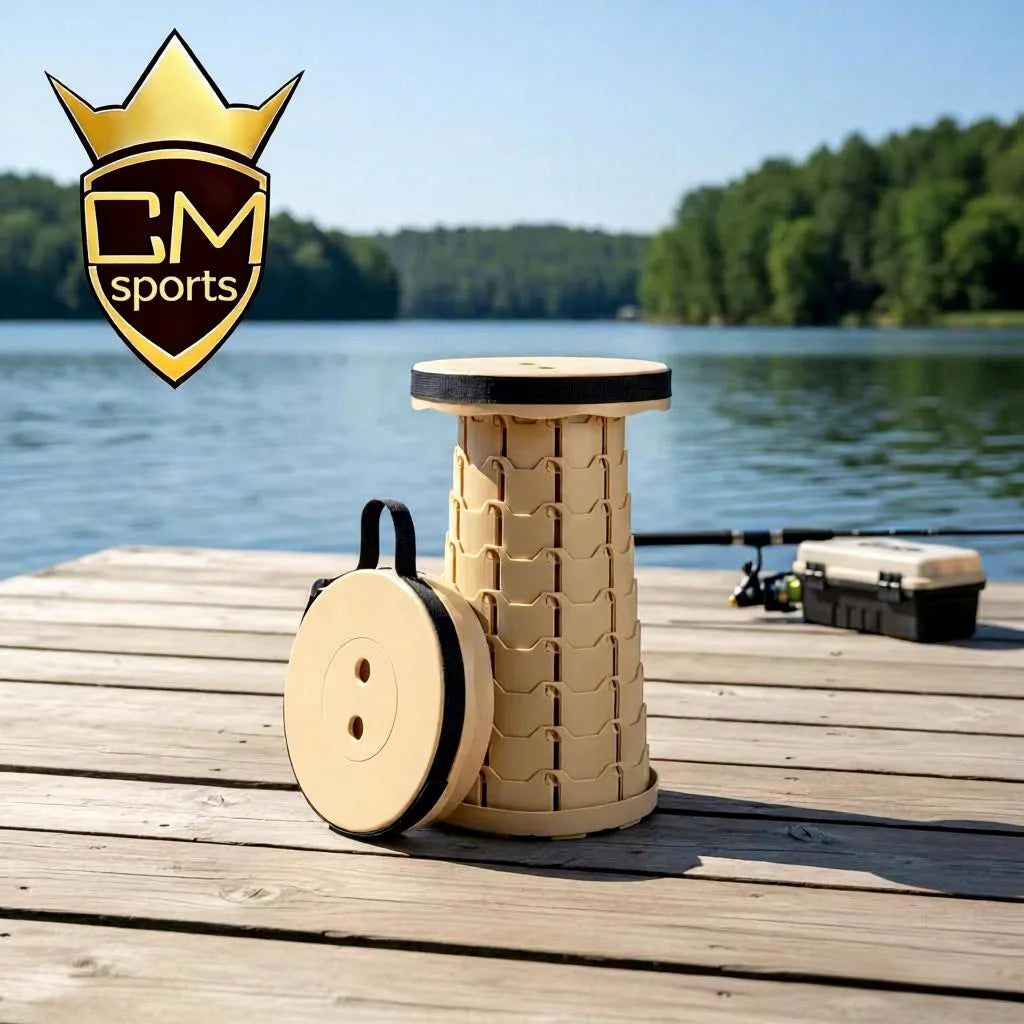 CHENGMMO SPORTS High Quality Outdoor Folding Retractable Stool Portable Fishing Chair rainbow Colorful Camping Chair