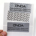 Manufacturer Custom Logo Tamper-Proof Security Seal Label Warranty Open Void Sticker for Skin Care Perfume Lipstick Made Vinyl