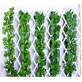 M293 Hot Selling Artificial Ivy Grape Leaves Plants Greenery Garlands Fake Vineyard Vines for Party Garden Wall Decoration