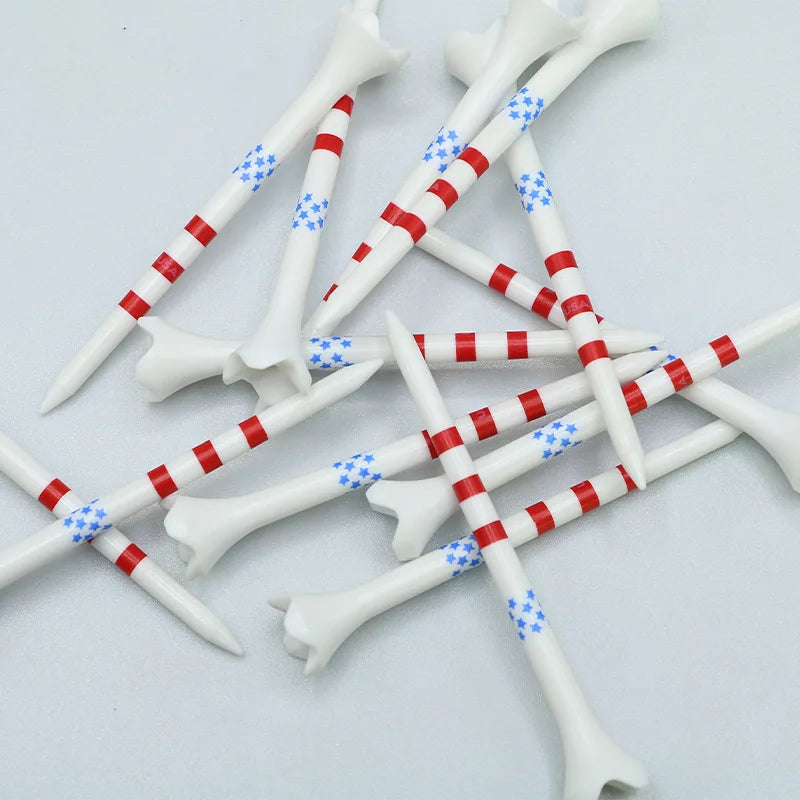 Golf Accessory Plastic Golf Club Tee 83mm 70mm Plastic Golf Tees Manufacturer