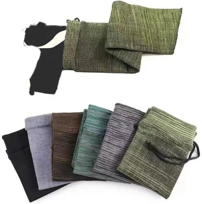 16inch Silicone Treated Knitted Gun Sock Gun Protective and Storage Bag Outdoor Hunting Accessories Gun Sock