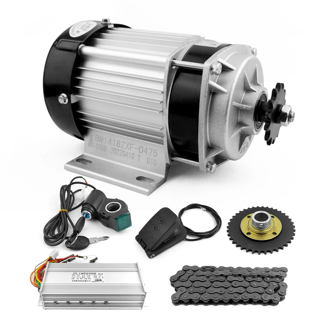 48V 750W Brushless Gear Dc Motor Kit Spare Parts Eec Trike 3 Wheel Electric Tricycle