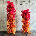 Custom Artificial Flower Color Arch Wedding Decorative Props Flower Backdrop Floral Arch  Backdrop Wall Decoration