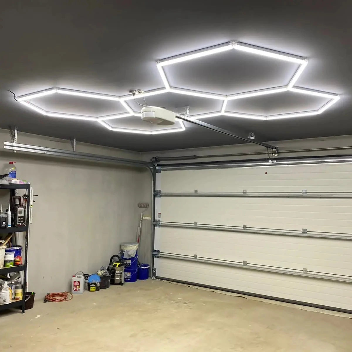 China Factory Direct Supply Super Bright Led Working Lights for Garage Honeycomb Led Light Garage Light Hexagon Led Hex