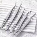 MASSA Professional High Precision Eyelash Extension Tweezers Pointed Tip Single & Multi-Flower Single Grafting