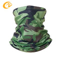 Custom Wholesale 100% Coolmax Polyester Seamless Head Scarf Cycling Outdoor Sports Motorbike Neck Gaiter
