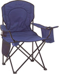 WOQI Outdoor Folding Chair Hot Selling 600D Oxford with Cooler Bag Cup Holder for Beach Camping Picnic and Park Use