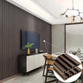 Hot Selling Waterproof Fluted Bamboo Wall Panels for Hotel Use Modern Design