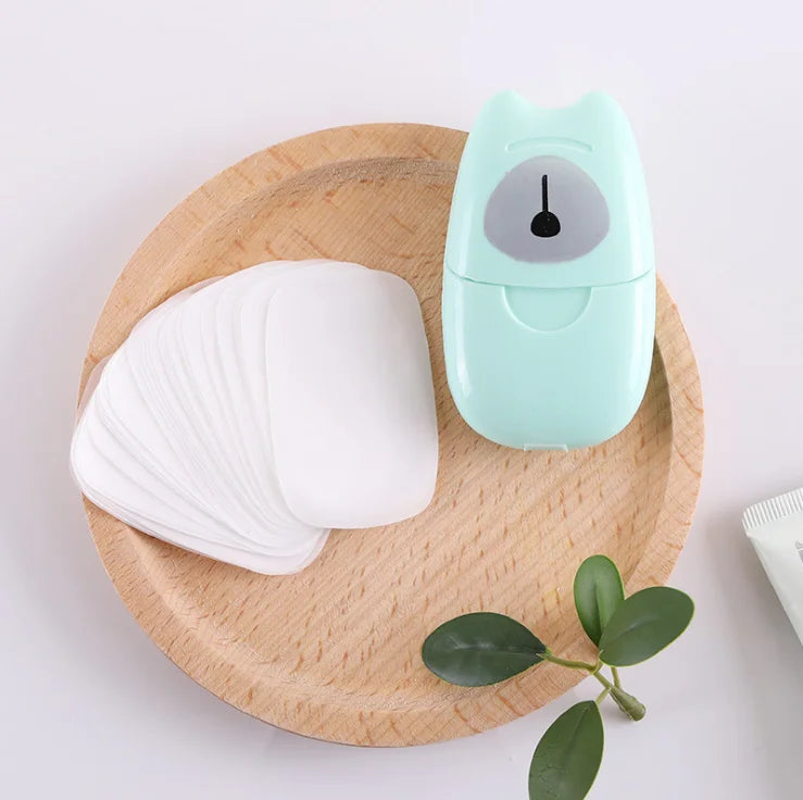 Custom Paper Soap Disposable Paper Travel Storage