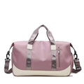 Bulk Customizable Men Women Gym Bag Waterproof Oxford Duffel with Wet Pocket Shoe Storage & Multi-Use for Fitness Yoga