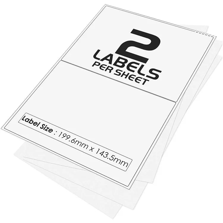 Spot Laser Inkjet A4 (210x297mm) Matt Self Adhesive Sticker Plain Paper White for Packaging Labels and Warehouse Logistics