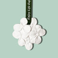 Hot Selling Stocked Wholesale Scented Ceramic Aroma Flower Fragrance Essential Oil Diffuser Hanging Wardrobe Car Air Freshener