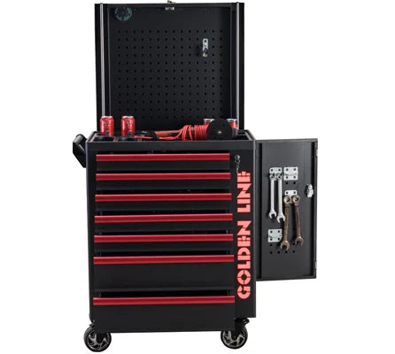 Heavy Duty Iron Steel Workbench Tool Carts Storage Cabinets Tool Chest Trolley Workshop Powder Coating Finish OEM/ODM/OBM ISO CE