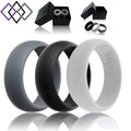 European  American Fashion Mens Designer Ring Jewelry Personality Creative Silicone Rubber Finger Rings New Turkey Rings for Men