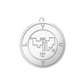 List of Demons in the Ars Goetia Vintage Solomon Pendant for Necklace Amulet Stainless Steel Accessories Wholesale