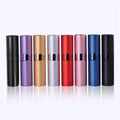 Cheap Price Fancy Cosmetic Travel Packaging 8ml 15mlEmpty Rotatable Aluminum Spray Perfume Bottle