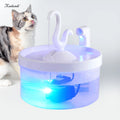 2L Battery Operated Charge Plastic Drinking Cat Water Dispenser Cat Water Fountain Automatic Pet Water Fountain