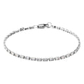 Wholesale Women 925 Silver Sterling Diamond Chain Bracelets Supplier