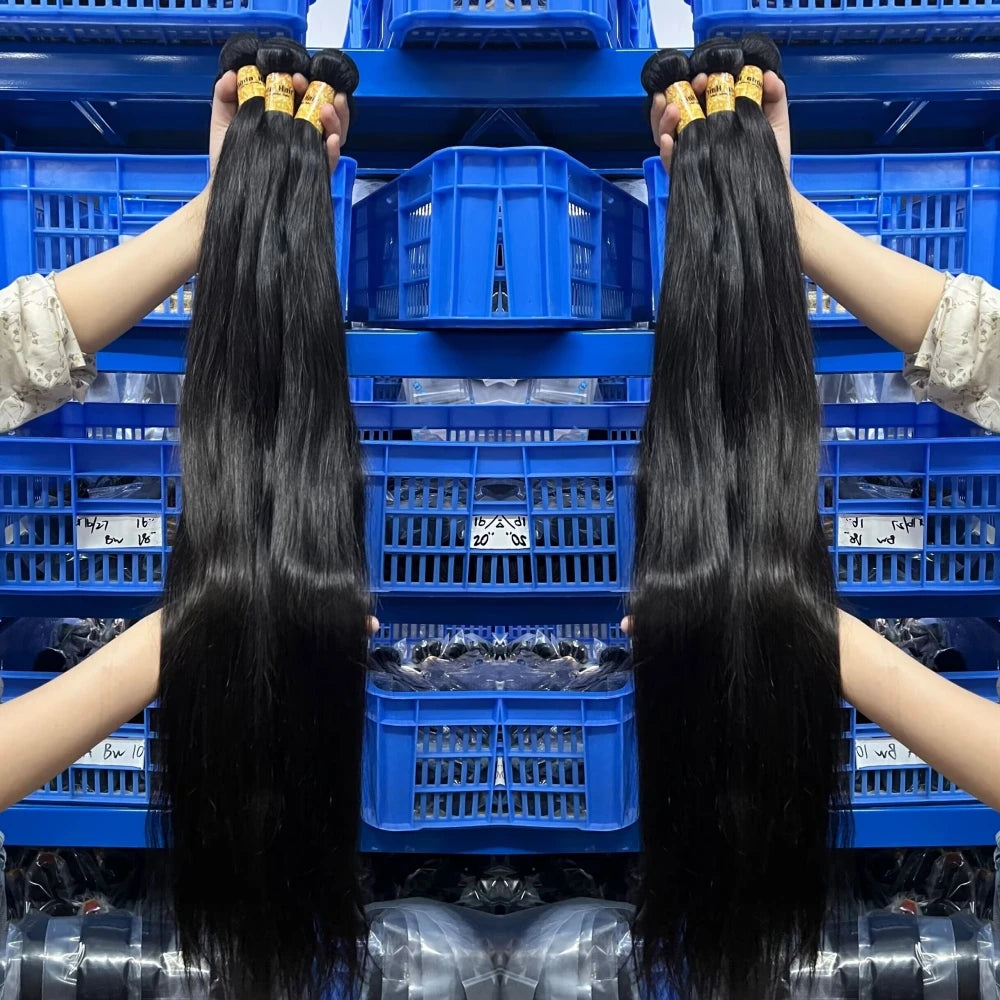 Wholesale 100% Cambodian Human Raw Cuticle Aligned Virgin Hair Bundles Vendor Double Weft Cabello Humano Natural