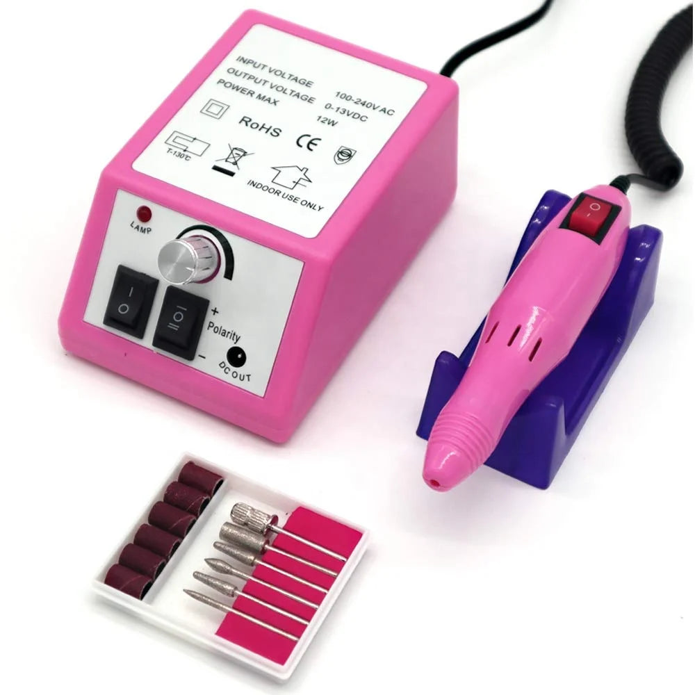 Professional Nail Drill Machine 20000 RPM Nail File Kit for Acrylic Nails