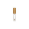 Luxury Makeup Packaging Bamboo Eyeliner Empty Tube Containers Liquid Eyeliner Serum Tubes Eyelash Refillable Eyeliner Tubewwith