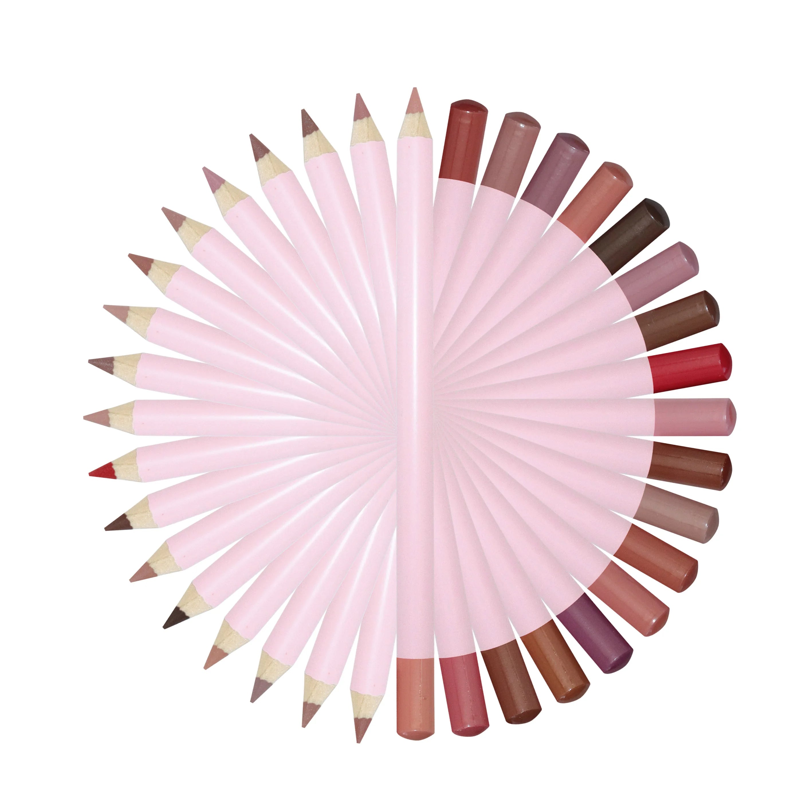 Private Label 18 Colors Long Lasting Waterproof Lip Liner Lip Liner OEM