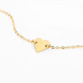 EManco Wholesale 316L Stainless Steel Heart Charm Bracelet Lover Gift Fashion Jewelry