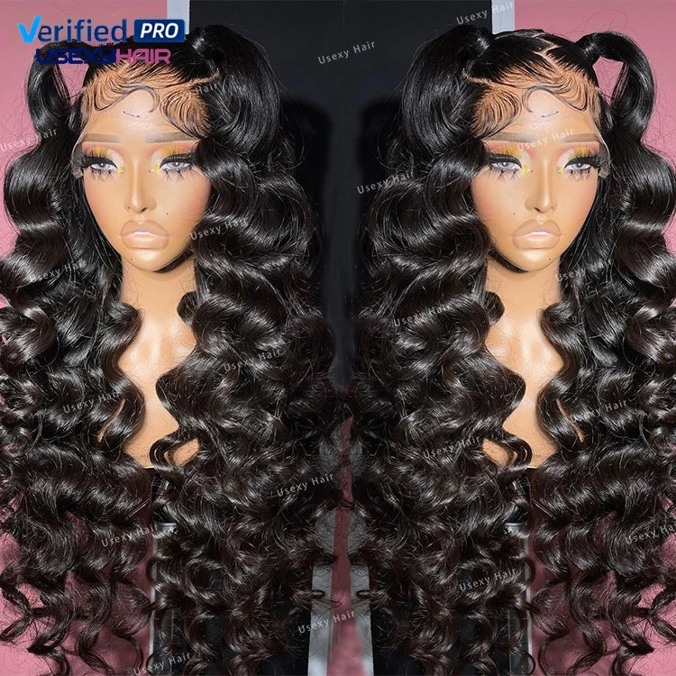 30 Inch 13x6 Lace Frontal Wig Human Hair Loose Deep Wave Wig Raw Cambodian Curly Wig 13x4 Water Wave Hd Lace Front Wig Vendors