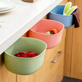 Plastic Rubbish Bin Trash Can Kitchen Cabinet Door Hanging Garbage Can Kitchen Rubbish Storage Box Waste Bin Basurero Cocina