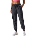 Women's Leisure Sports Pants Quick-Drying Breathable Work Pants for Outdoor Commuting Fitness Yoga-Flat Front Summer Essentials