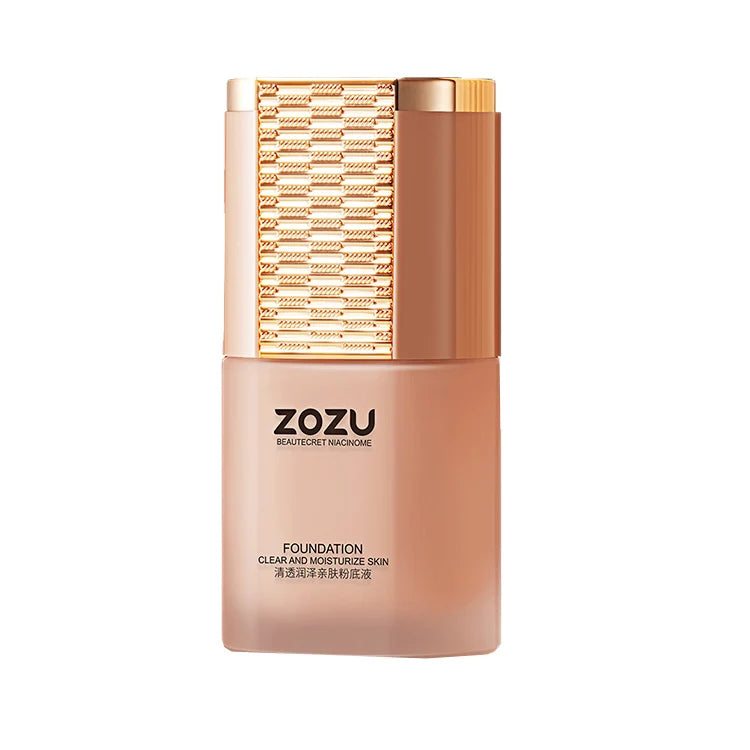 ZOZU Waterproof Foundation Face Base Makeup Professional Private Label Whitening Liquid Foundation DHL Fedex OEM